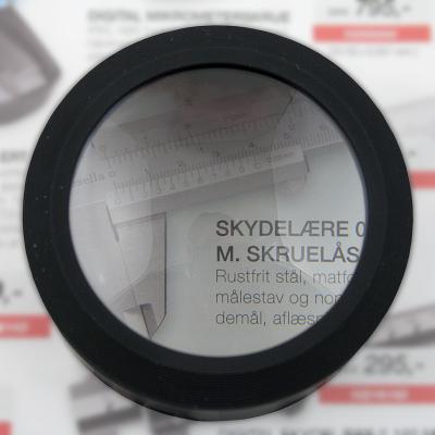 Standlup 3,5X forstørrelse Ø70 mm glaslinse og 3xLEDs